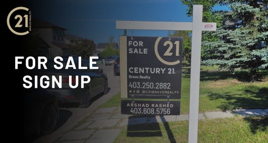 For Sale Sign Up